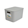Voir la diapositive 4 : Paris Prix Boîte de Rangement Avec Couvercle  Iris  15,5L Gris
