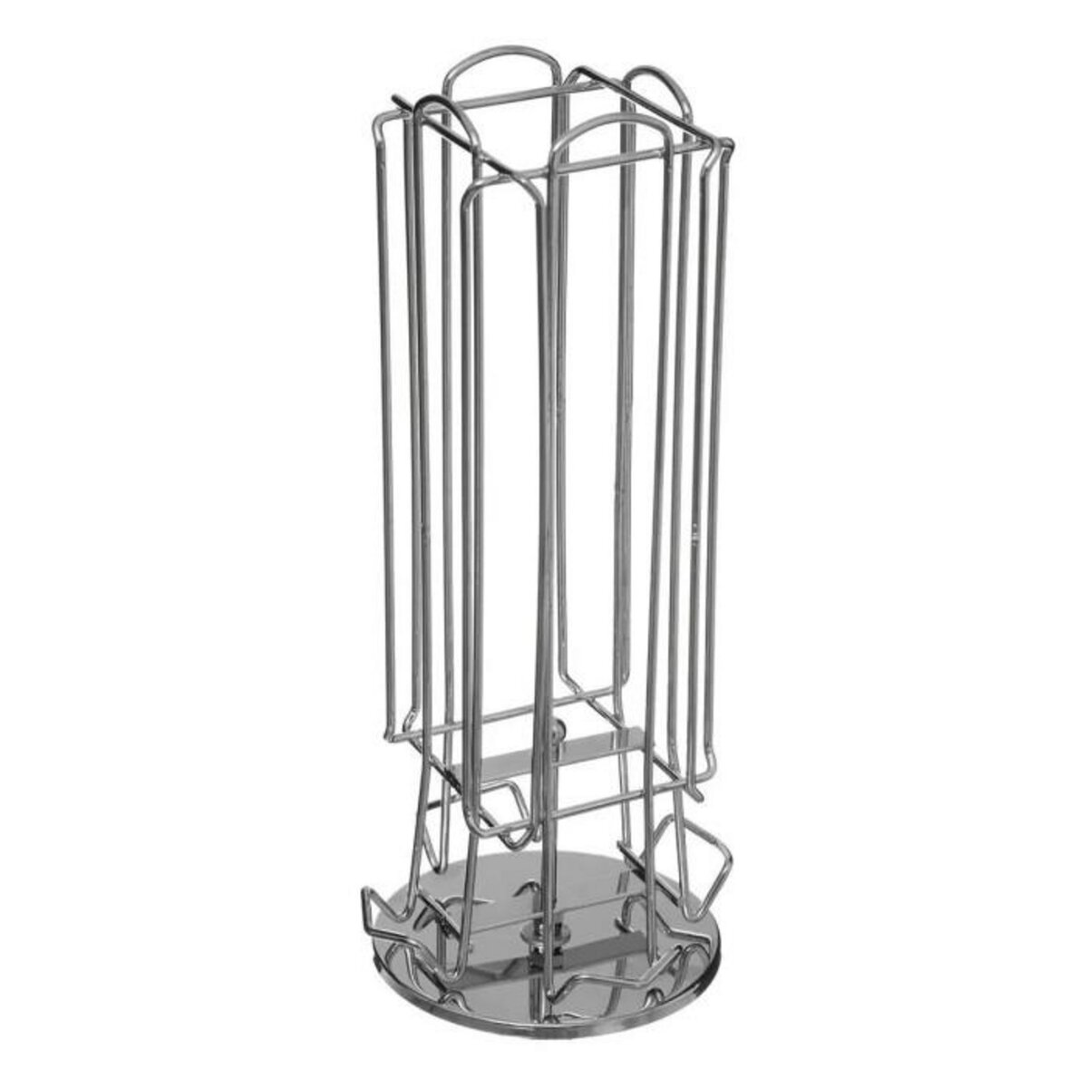 FIVE Porte 20 Capsules Rotatif  Vertuo  28cm Argent