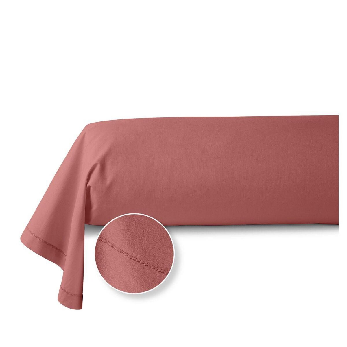 ACTUEL Taie de traversin unie en coton 57 fils - collection permanente