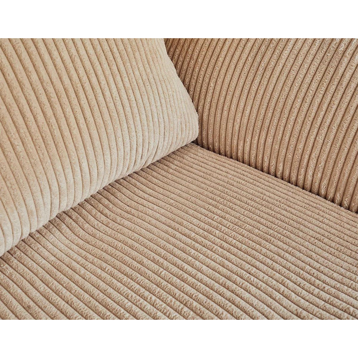 LISA DESIGN Rune - fauteuil - en velours côtelé