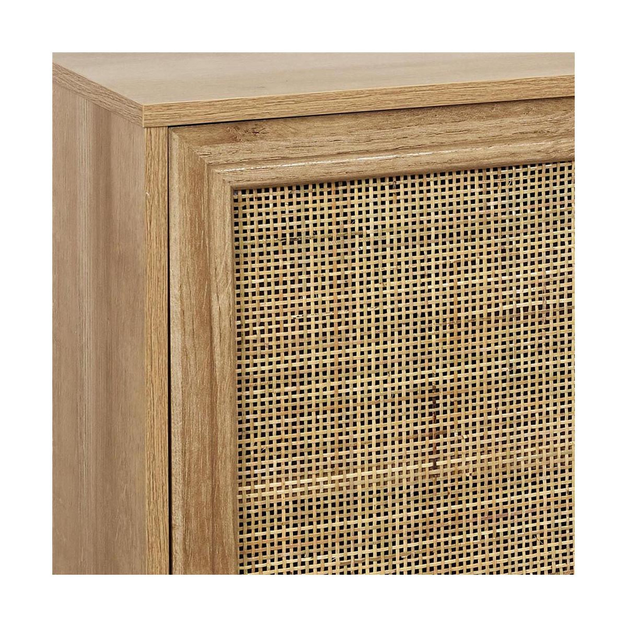 Voir la diapositive 5 : The Home Deco Factory Buffet 3 portes en bois  bali  115cm naturel