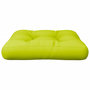 Voir la diapositive 4 : VIDAXL Coussin de palette vert vif 58x58x10 cm tissu