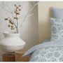 Voir la diapositive 3 : COTON PUR Pack complet housse de couette réversible pour lit 180 x 200 cm  King size  Agathe céladon