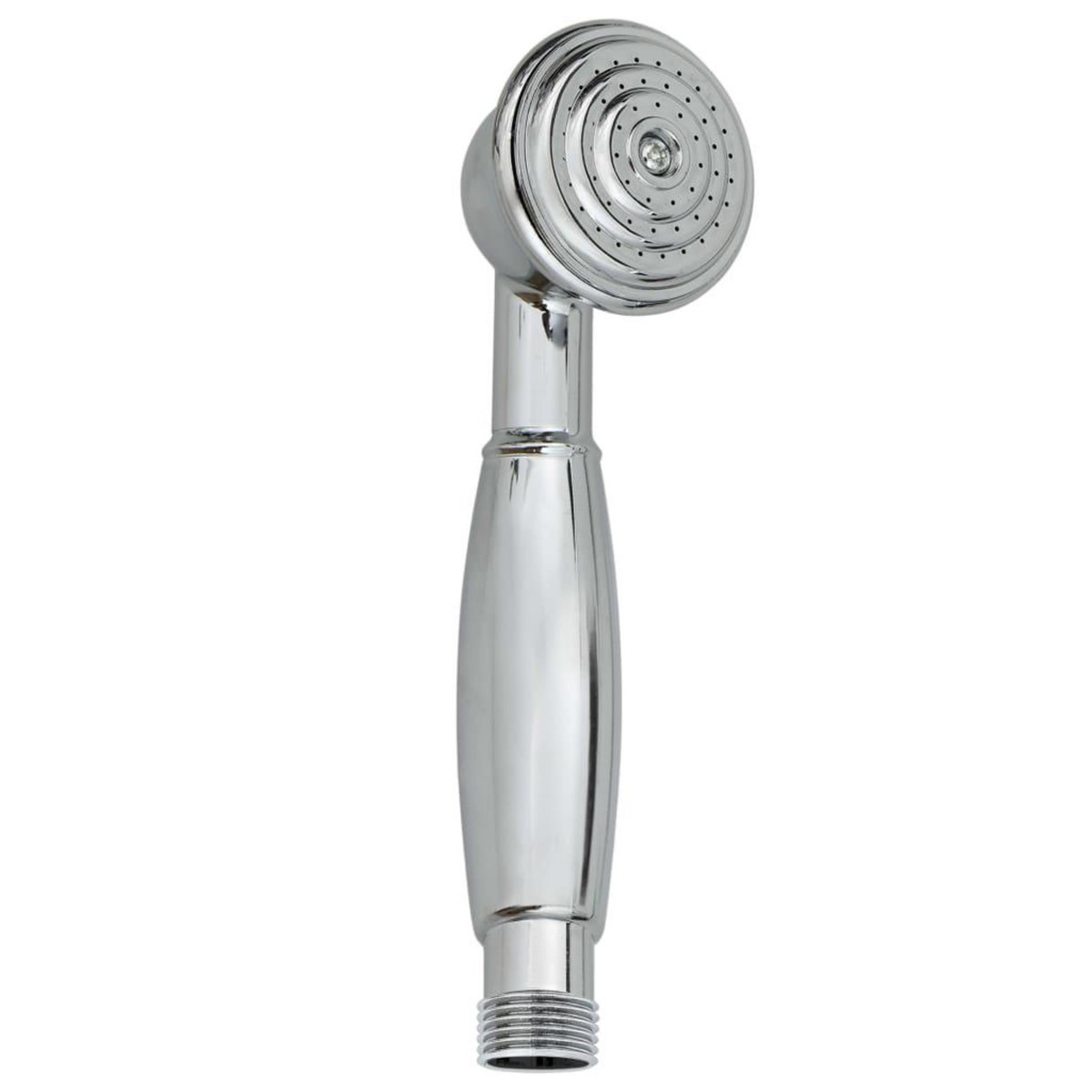 VIDAXL Robinet de baignoire a 2 poignees et deviateur de douche Chrome