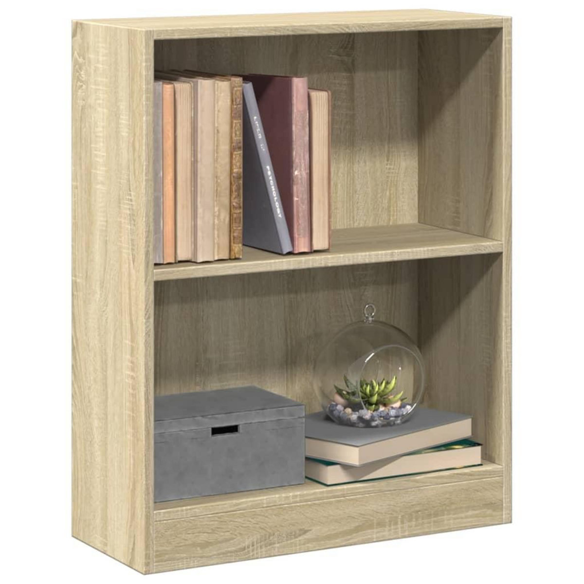 VIDAXL Bibliotheque Chene sonoma 60x24x76 cm Bois d'ingenierie