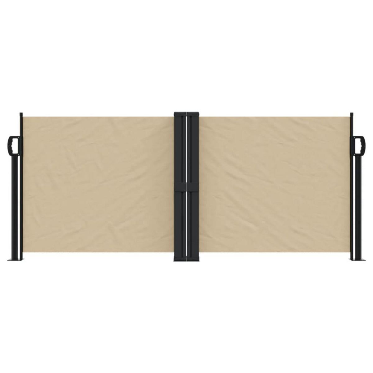 VIDAXL Auvent lateral retractable beige 100x600 cm