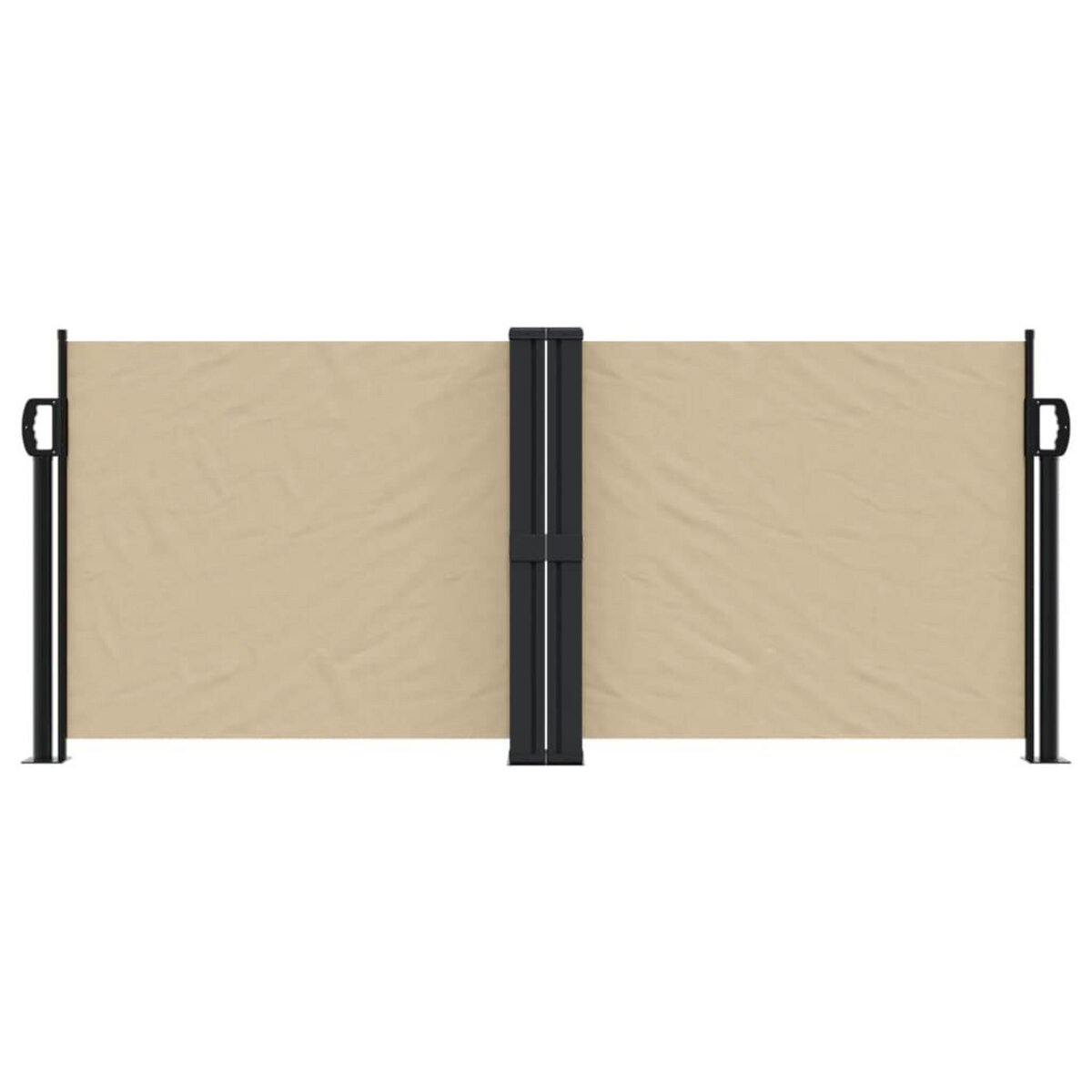 VIDAXL Auvent lateral retractable beige 100x600 cm