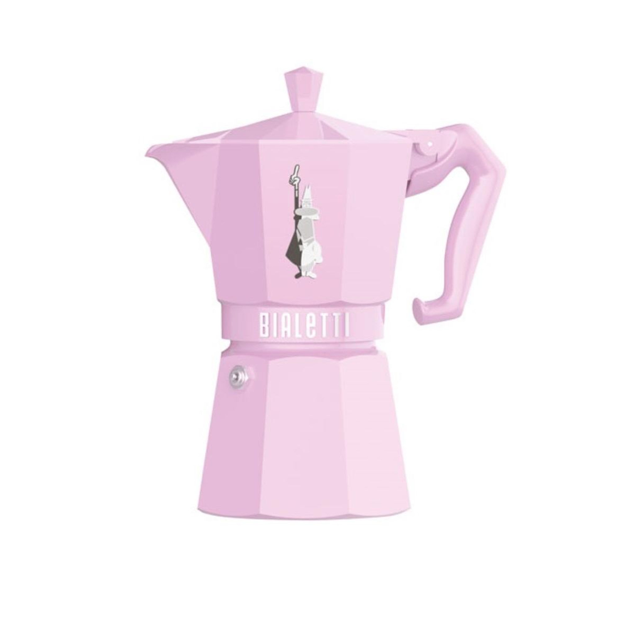 BIALETTI Cafetière italienne 6 tasses rose pastel - 0009064
