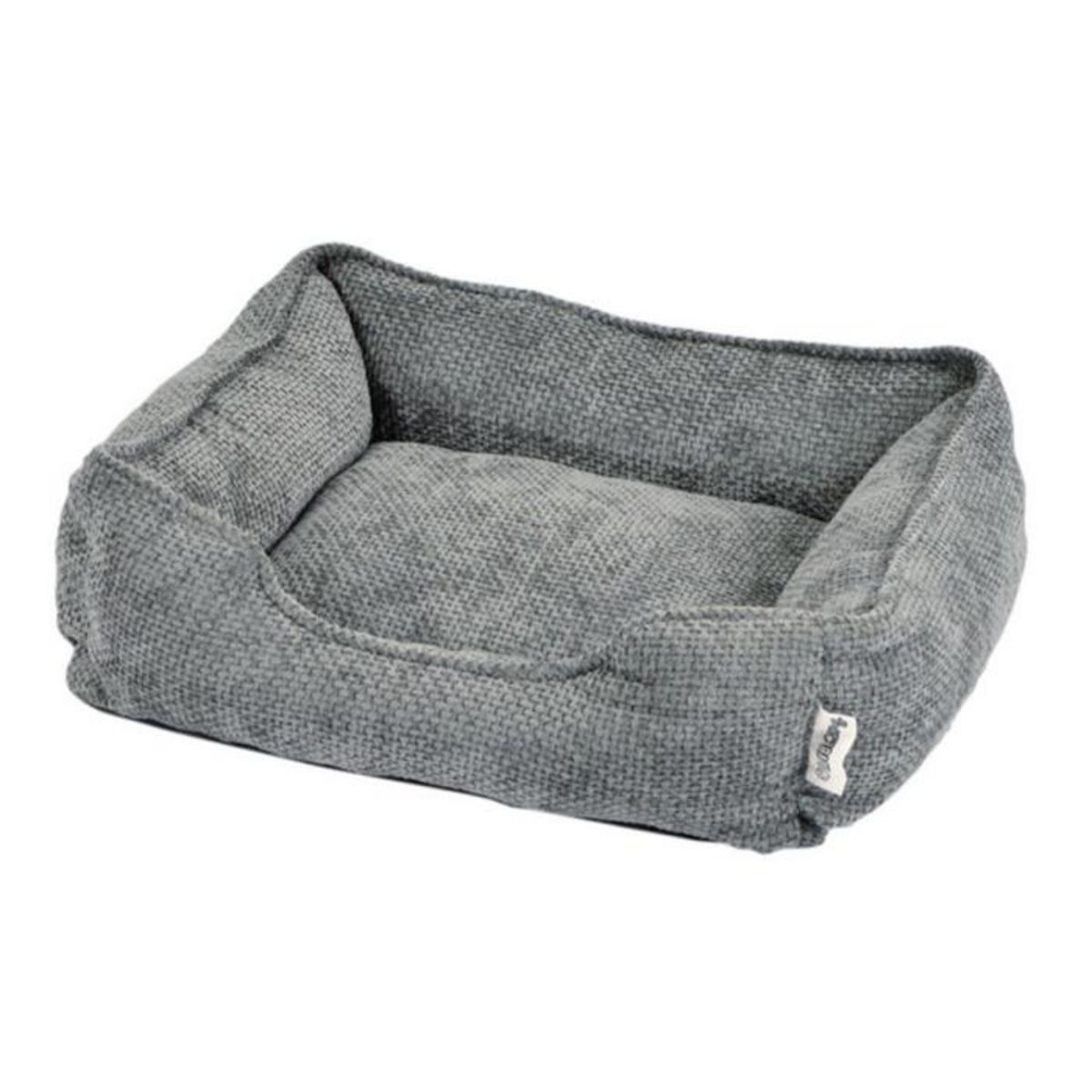 Paris Prix Panier pour Chien & Chat en Velours  Granit  55cm Gris