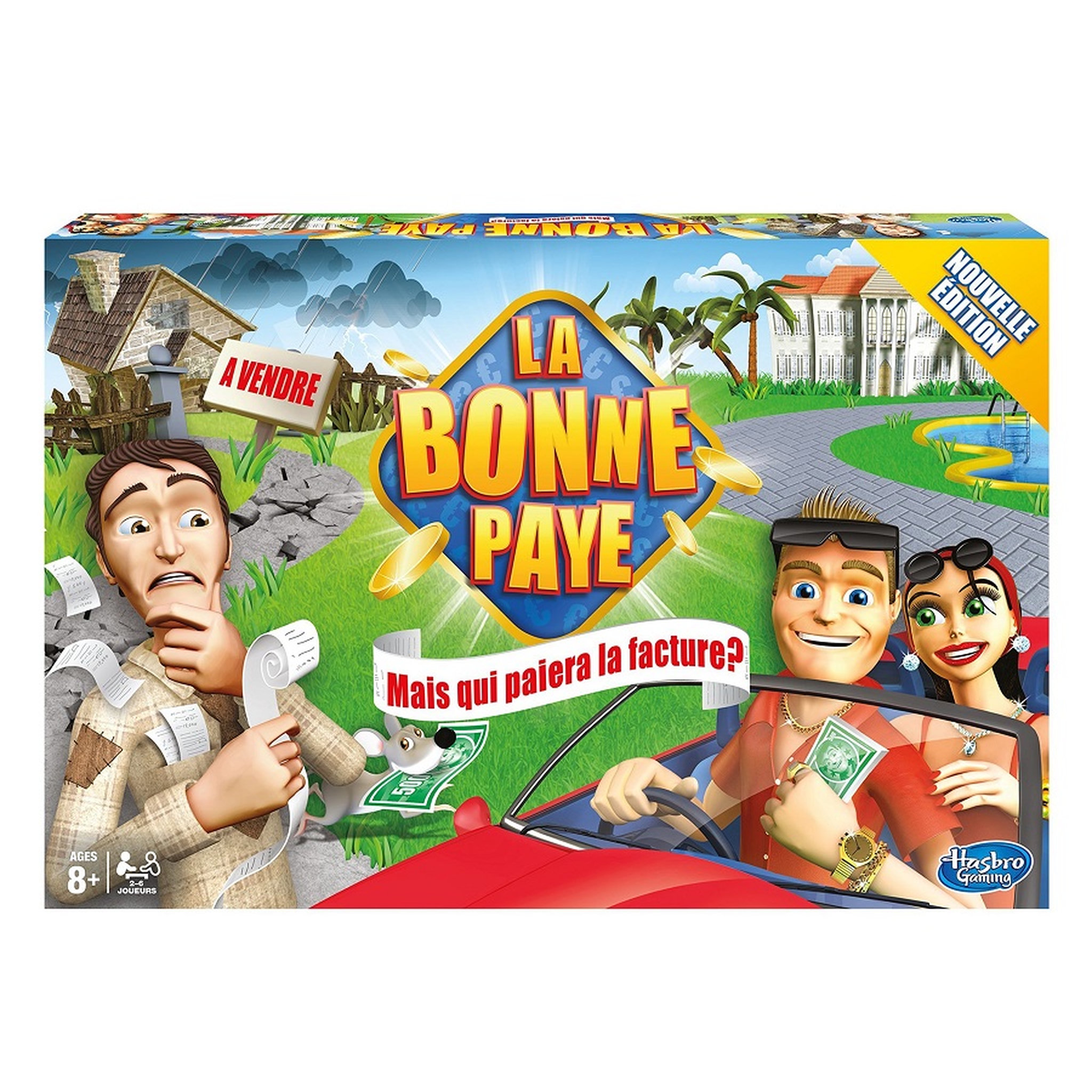 Voir la diapositive 1 : HASBRO Jeu La Bonne Paye - nouvelle édition