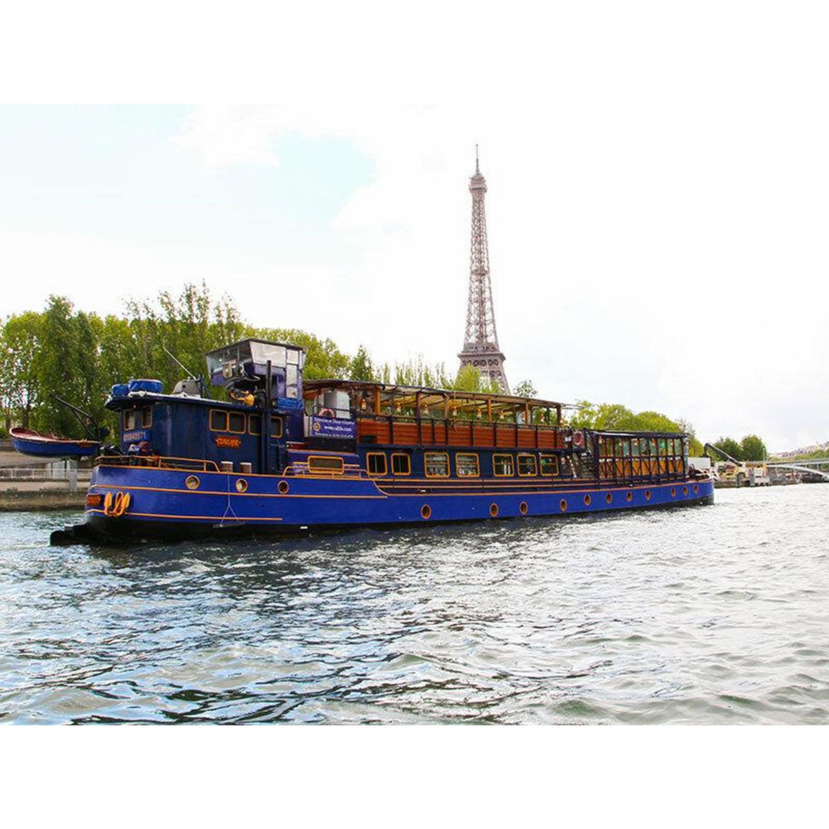 Smartbox Croisière de 2h sur la Seine avec déjeuner et cocktail - Coffret Cadeau Gastronomie