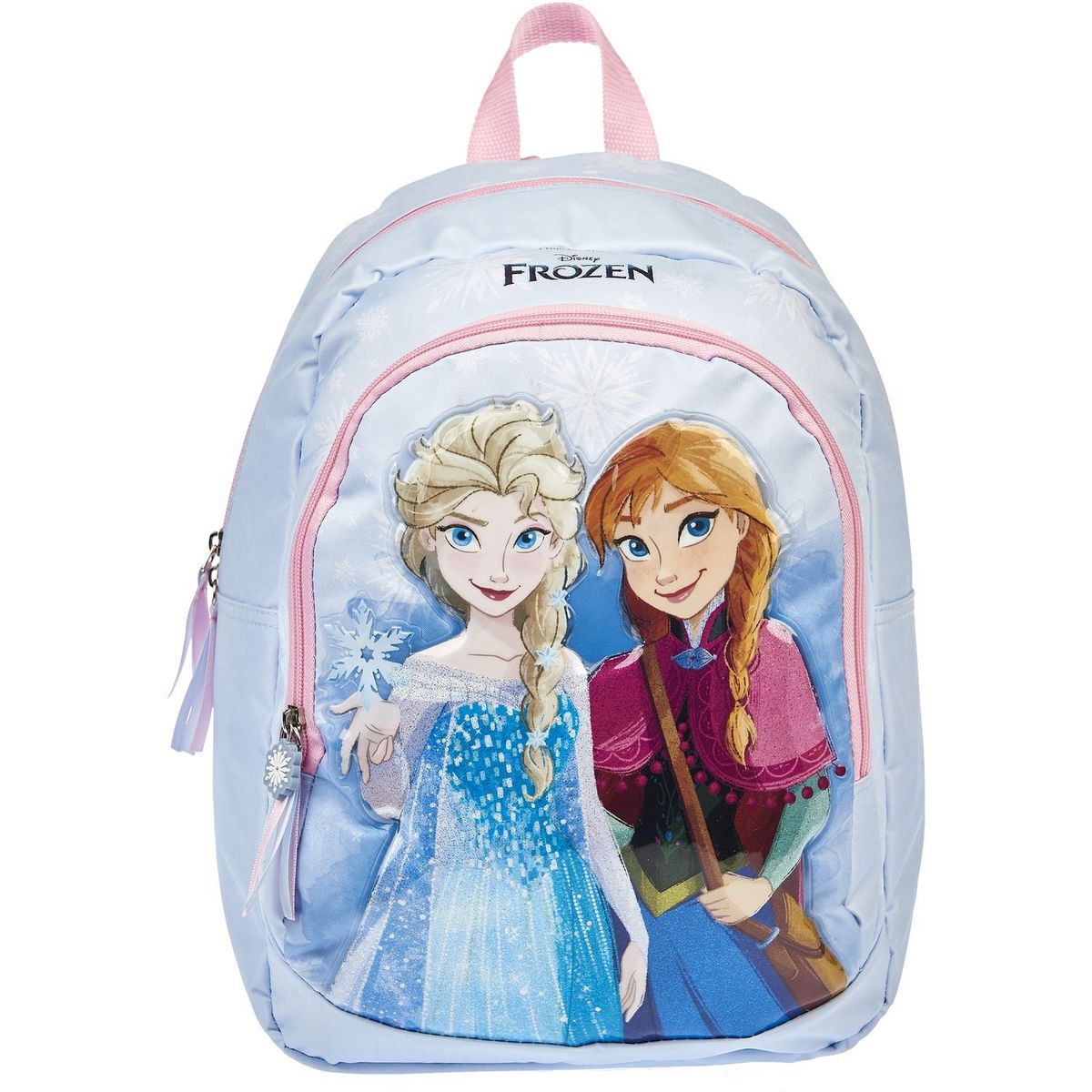 DISNEY Sac à dos 2 compartiments bleu La reine des Neiges