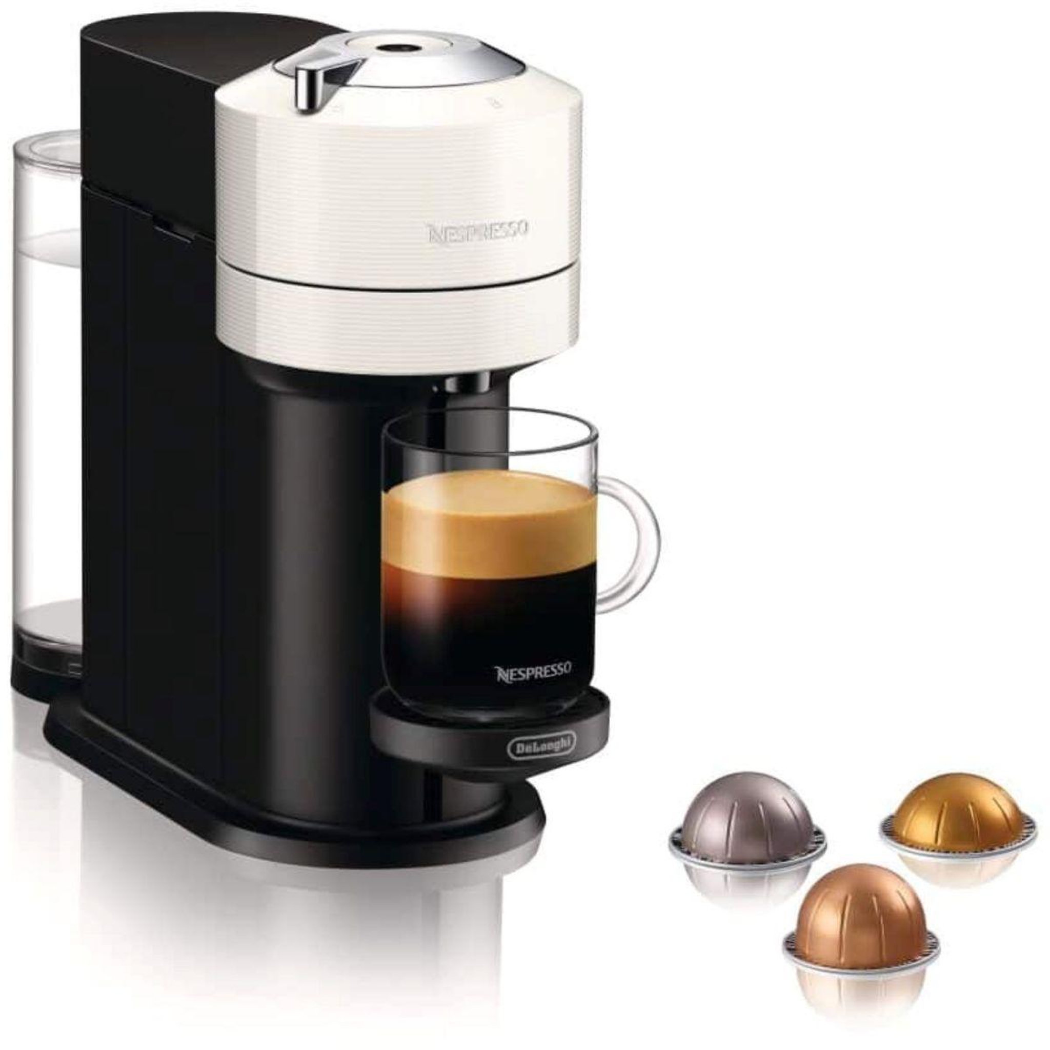 DELONGHI Machine à café automatique combinée de longhi nespresso vertuo env 120.w 1,1 l noir