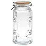 Paris Prix Bocal de Conservation  Bambou  2,7L Transparent