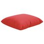 Voir la diapositive 5 : VIDAXL Coussins de canape lot de 4 rouge 50x50 cm tissu