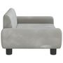Voir la diapositive 4 : VIDAXL Canape pour enfants gris clair 70x45x33 cm velours