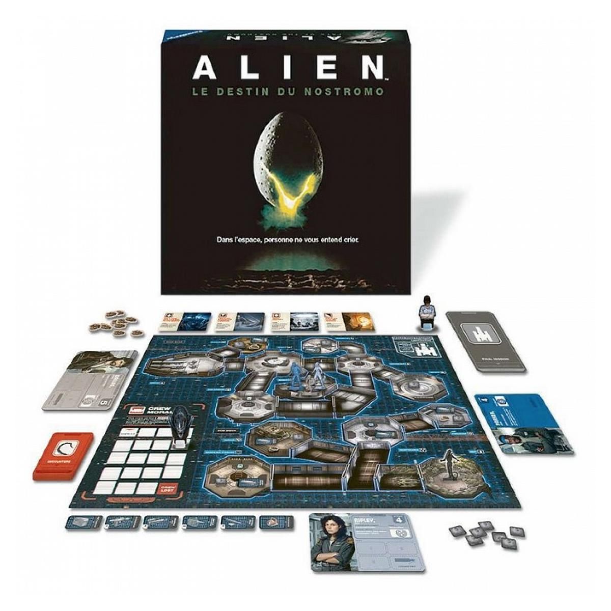 RAVENSBURGER Alien Le destin du Nostromo - Jeu de strategie