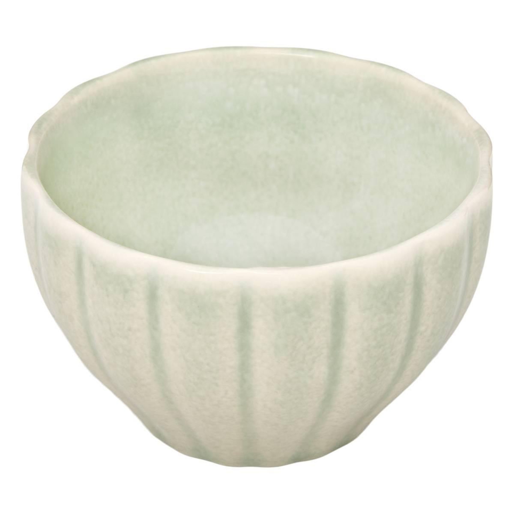 Voir la diapositive 2 : SECRET DE GOURMET Lot de 6 coupelles en grès  romy  10cm vert