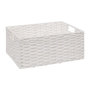 Voir la diapositive 5 :  Lot de 4 Paniers de Rangement  Costa  32cm Blanc