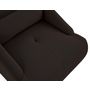 Voir la diapositive 6 : LISA DESIGN Onyx - fauteuil - en tissu mailles 3d
