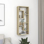 Voir la diapositive 1 : VIDAXL Etagere murale Chene sonoma 36x16x90 cm Bois d'ingenierie