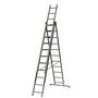 Voir la diapositive 2 : CENTAURE Echelle transformable 3 plans CLT3 3m15/6m50