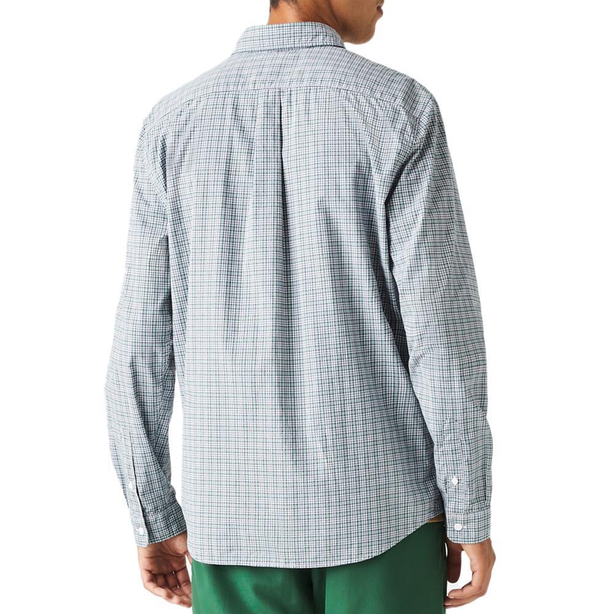 Voir la diapositive 2 : Lacoste Chemise Noire/e Homme Lacoste CH0193