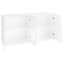Voir la diapositive 3 : Meuble de rangement 4 portes 160cm VERONA