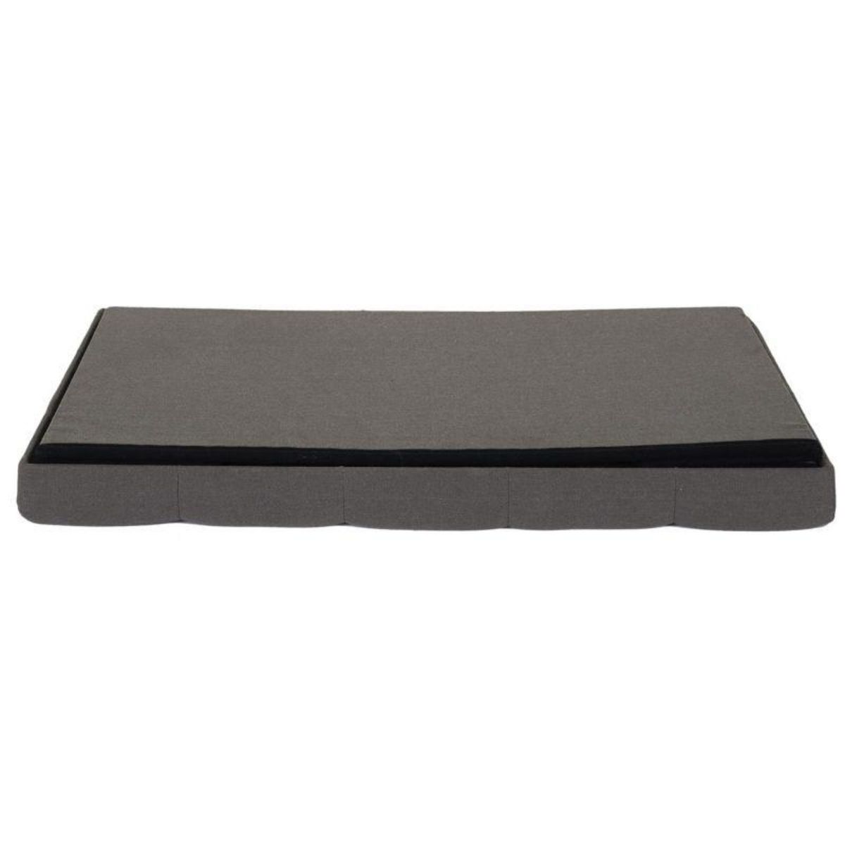 Paris Prix Banc Pliable & Coffre  Eleonor  76cm Gris
