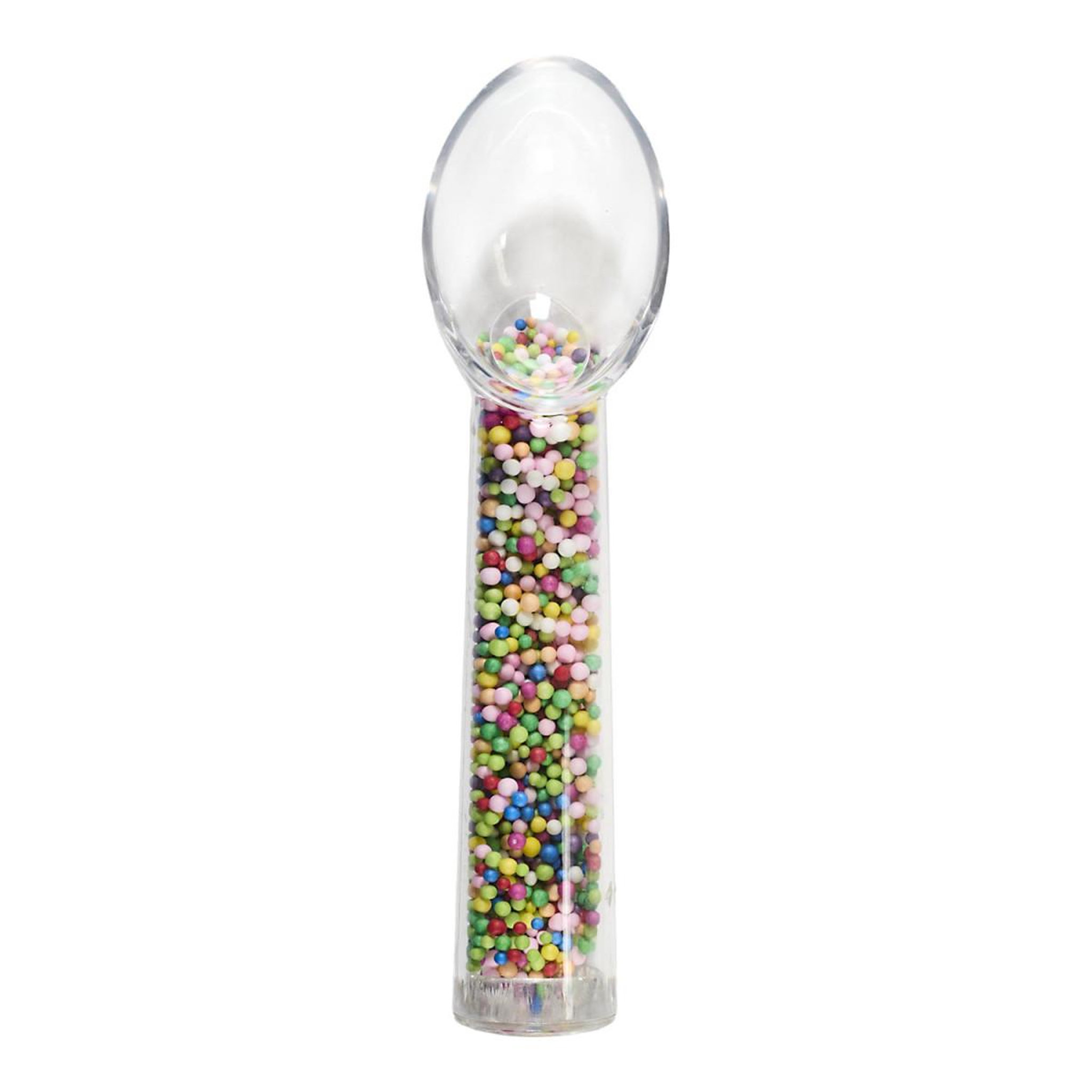 Voir la diapositive 2 : COOK CONCEPT Cuillère à glace design  elisa  18cm transparent