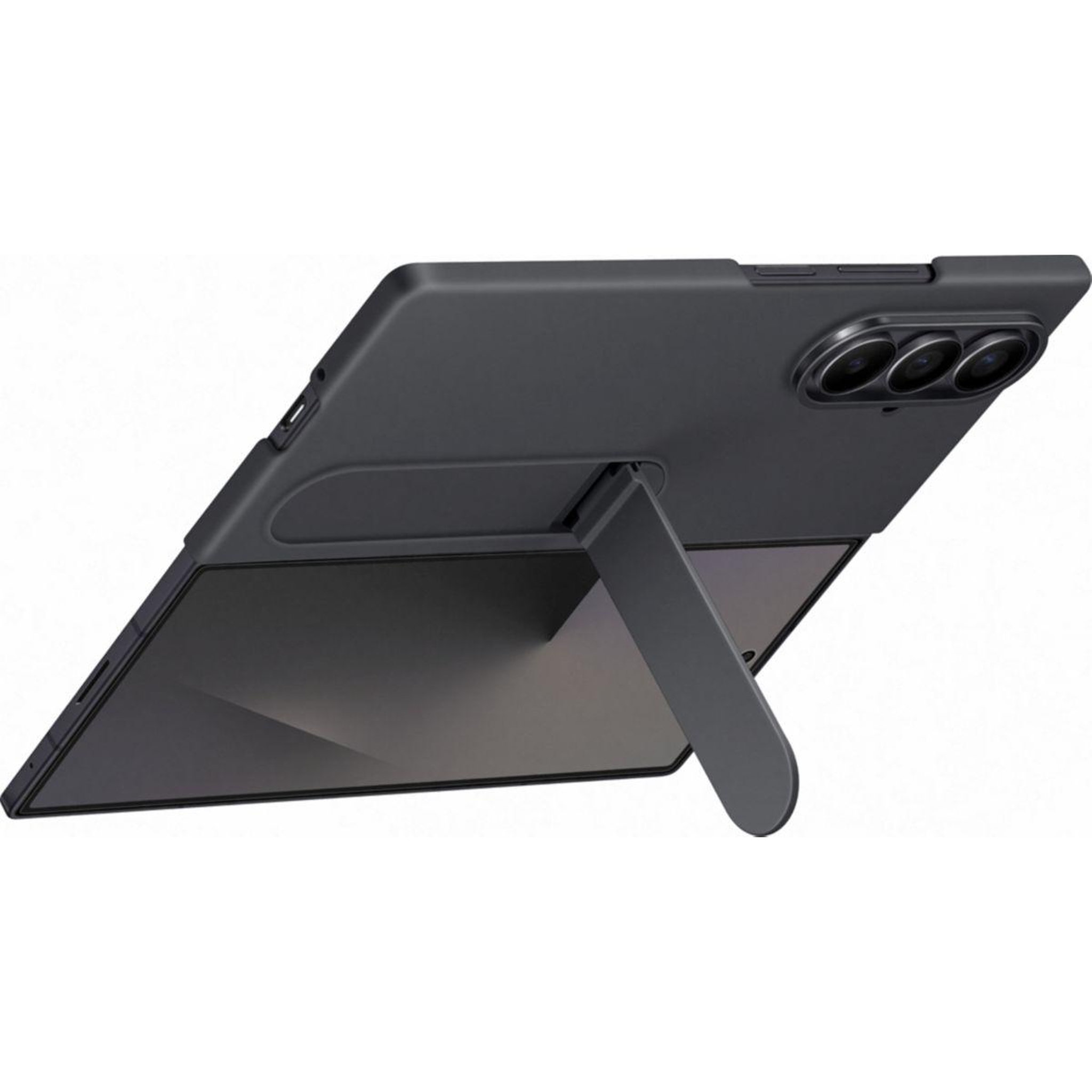 Voir la diapositive 4 : Samsung Coque Z Fold 7 coque silicone noir + VT