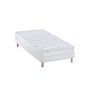 Voir la diapositive 2 : Ensemble Matelas accueil mémoire de forme + Sommier 90 x 190 cm MAM AZUR