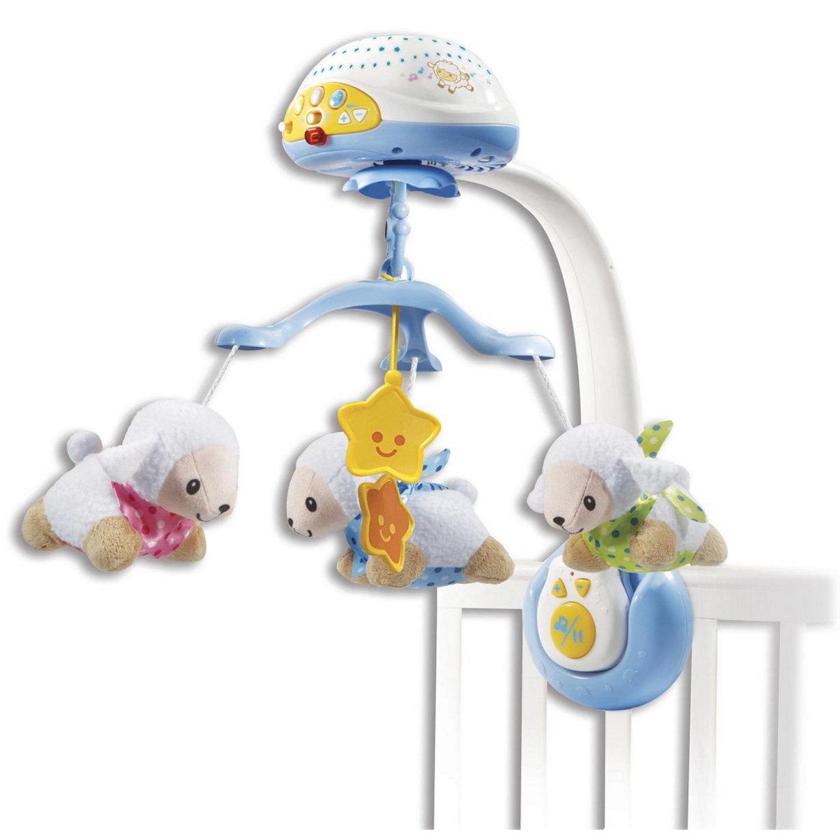 VTECH Lumi mobile compte-moutons bleu 