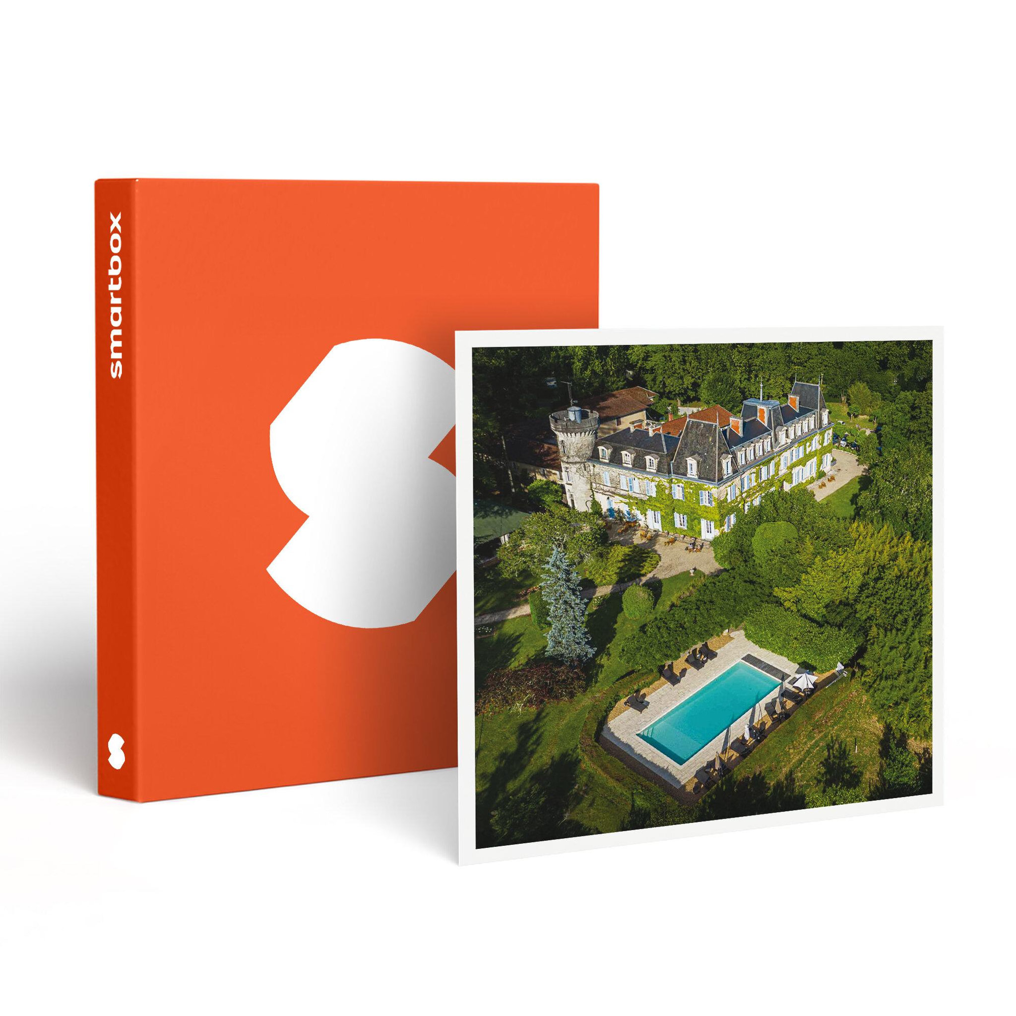 Smartbox 2 jours en chambre prestige dans château 4* avec dîner près de périgueux - coffret cadeau séjour