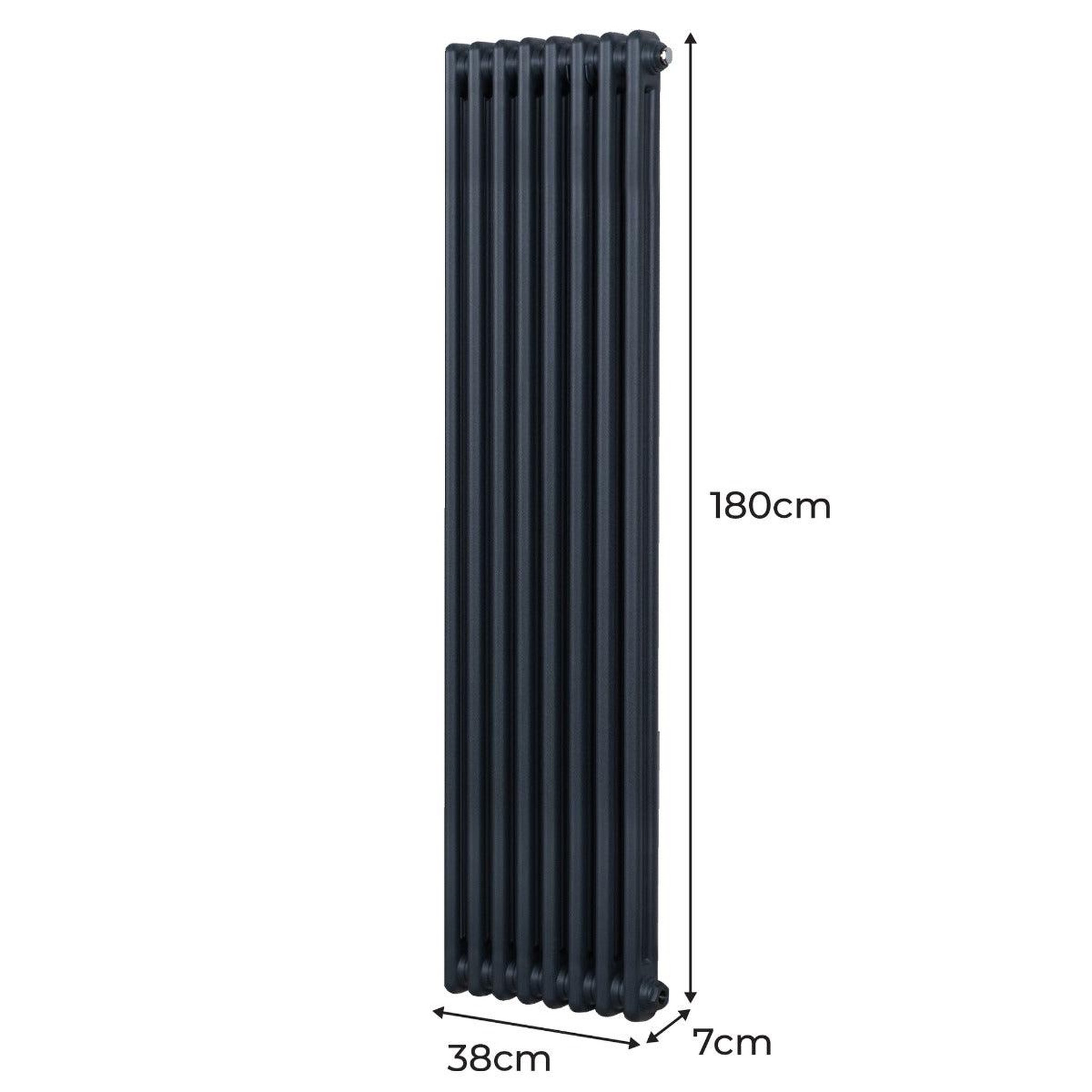 Voir la diapositive 5 : MONSTERSHOP Radiateur traditionnel à 2 colonnes – 1800 x 382 mm