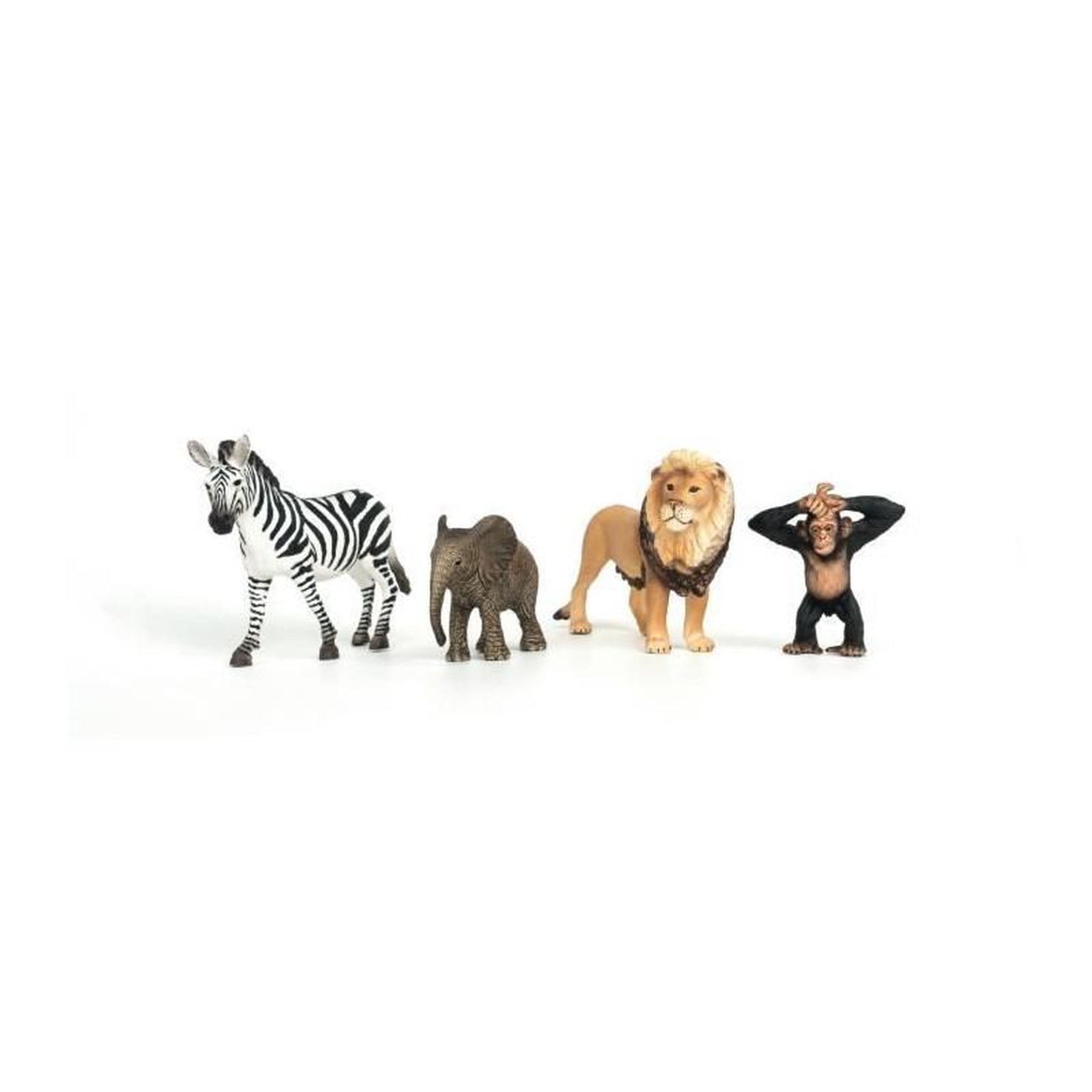 Voir la diapositive 2 : Schleich Mes Premiers Animaux d'Afrique, Figurines d'animaux, SCHLEICH 42721 Wild Life, des 5 ans