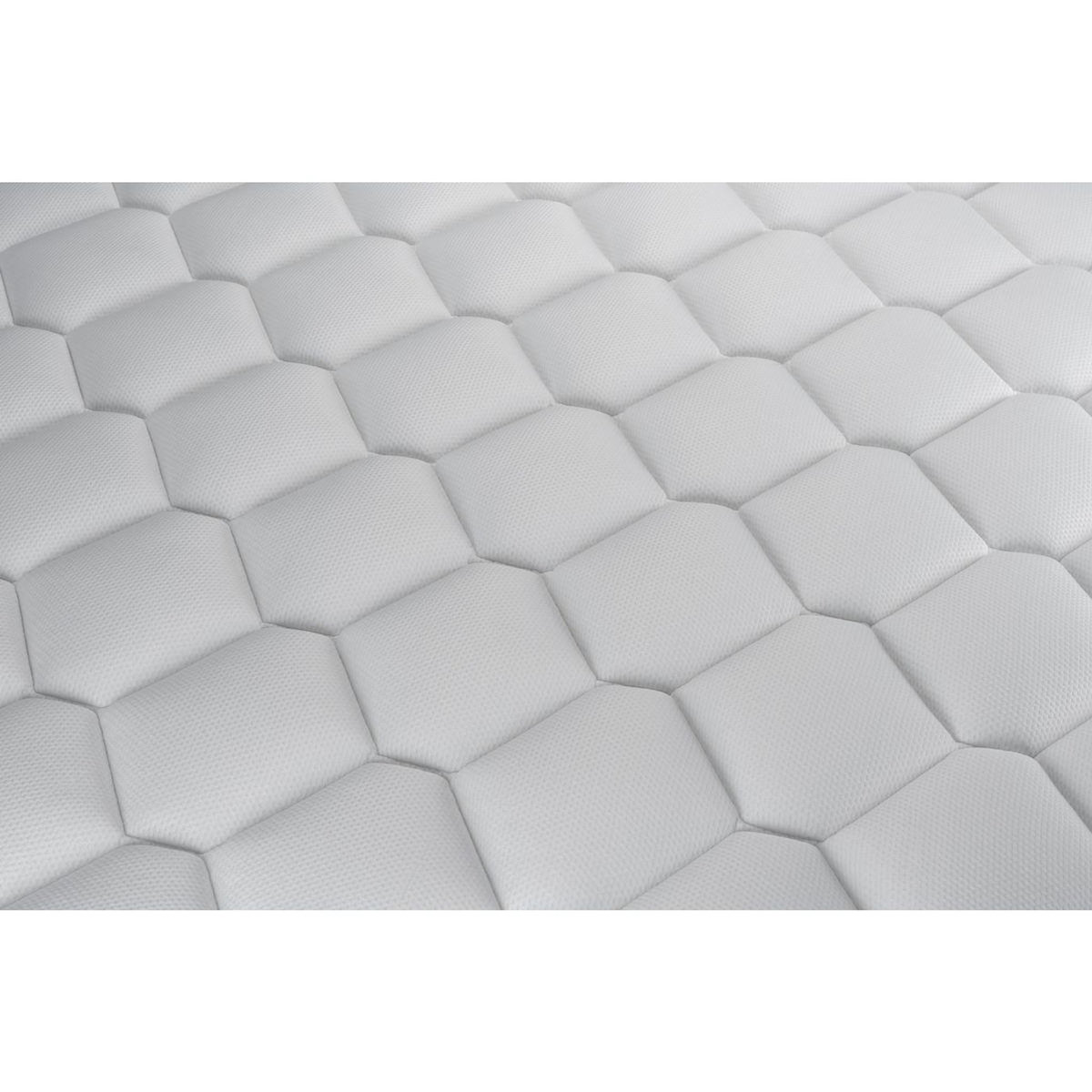 VITALIT Pack prêt à dormir VITALSPRING ZEN 140 x 190 cm sommier Kit gris