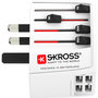 Voir la diapositive 2 : Skross Adaptateur de voyage Universel 4 USB