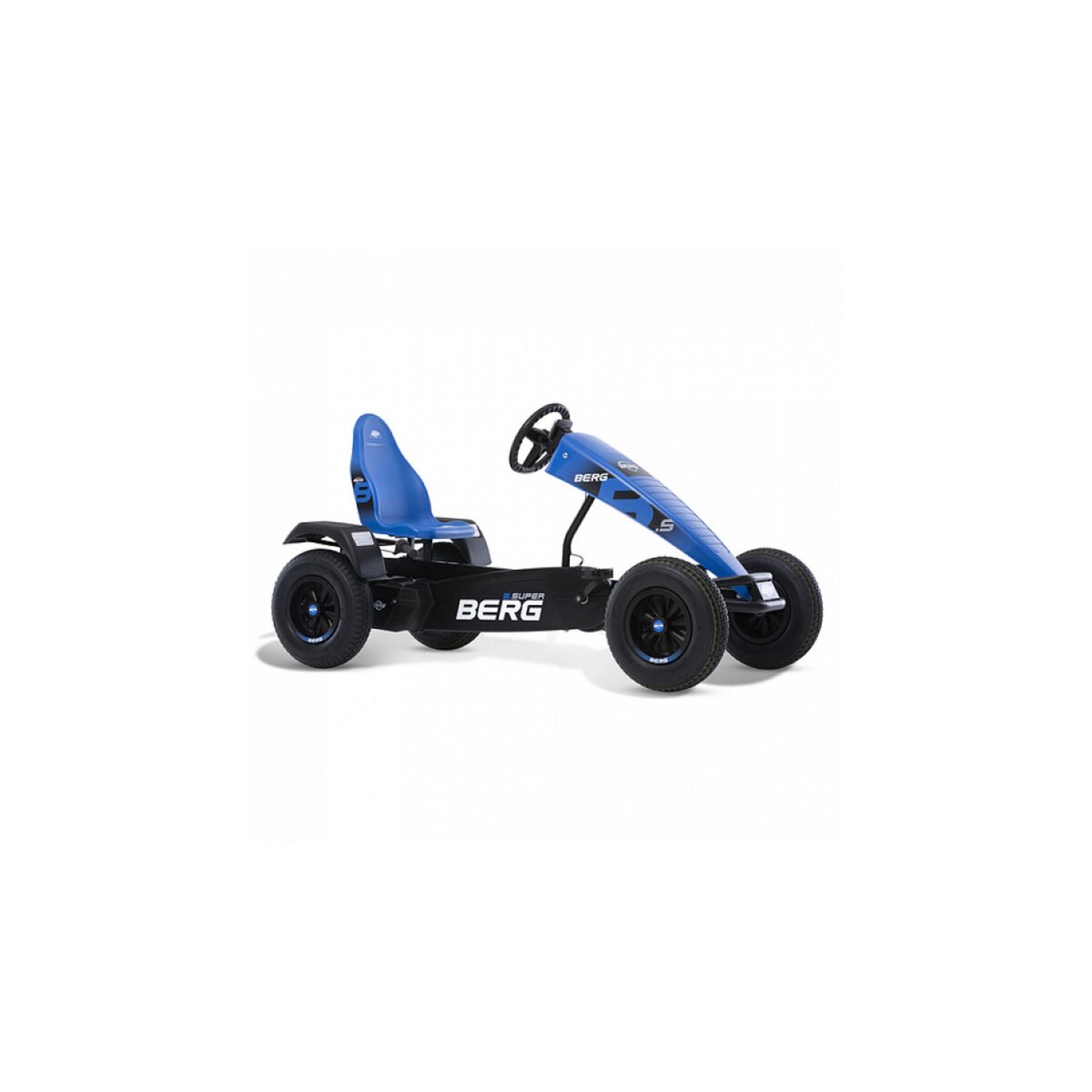 Berg E-kart à pédales avec XXL-frame B.Super Blue avec 3 vitesses