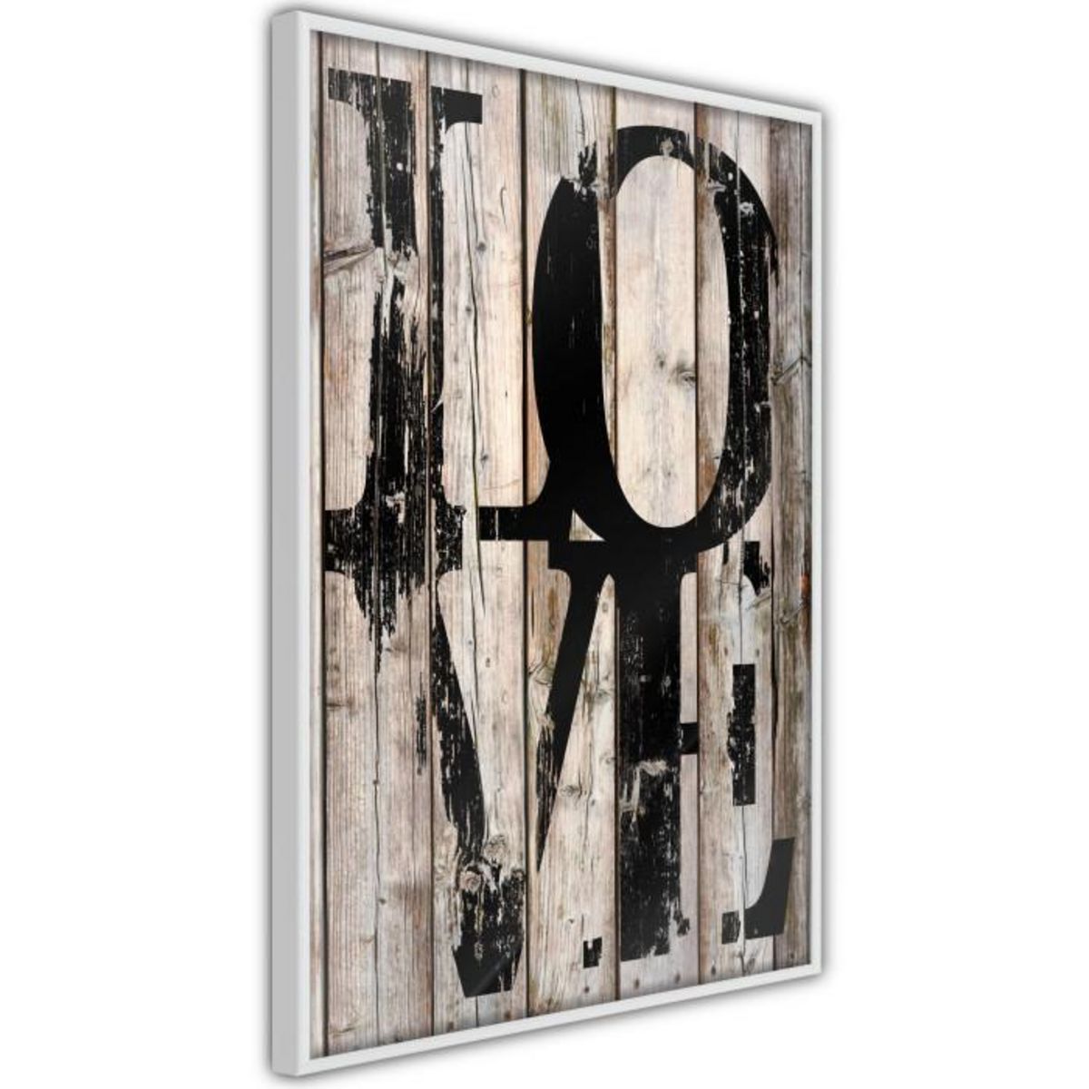 Paris Prix Affiche Murale Encadrée  Vintage Love