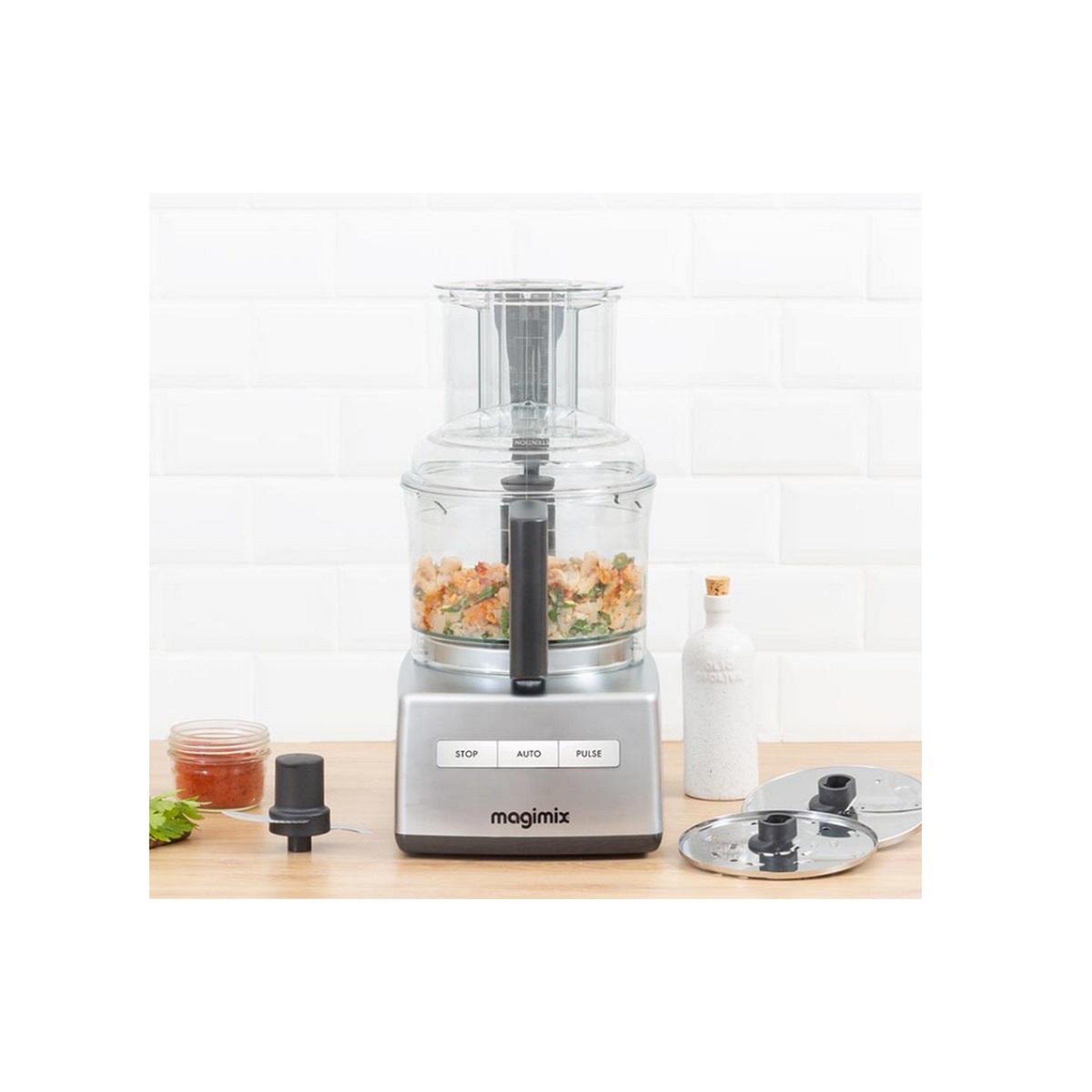 Voir la diapositive 4 : MAGIMIX Robot multifonctions 3l 950w - 18471F