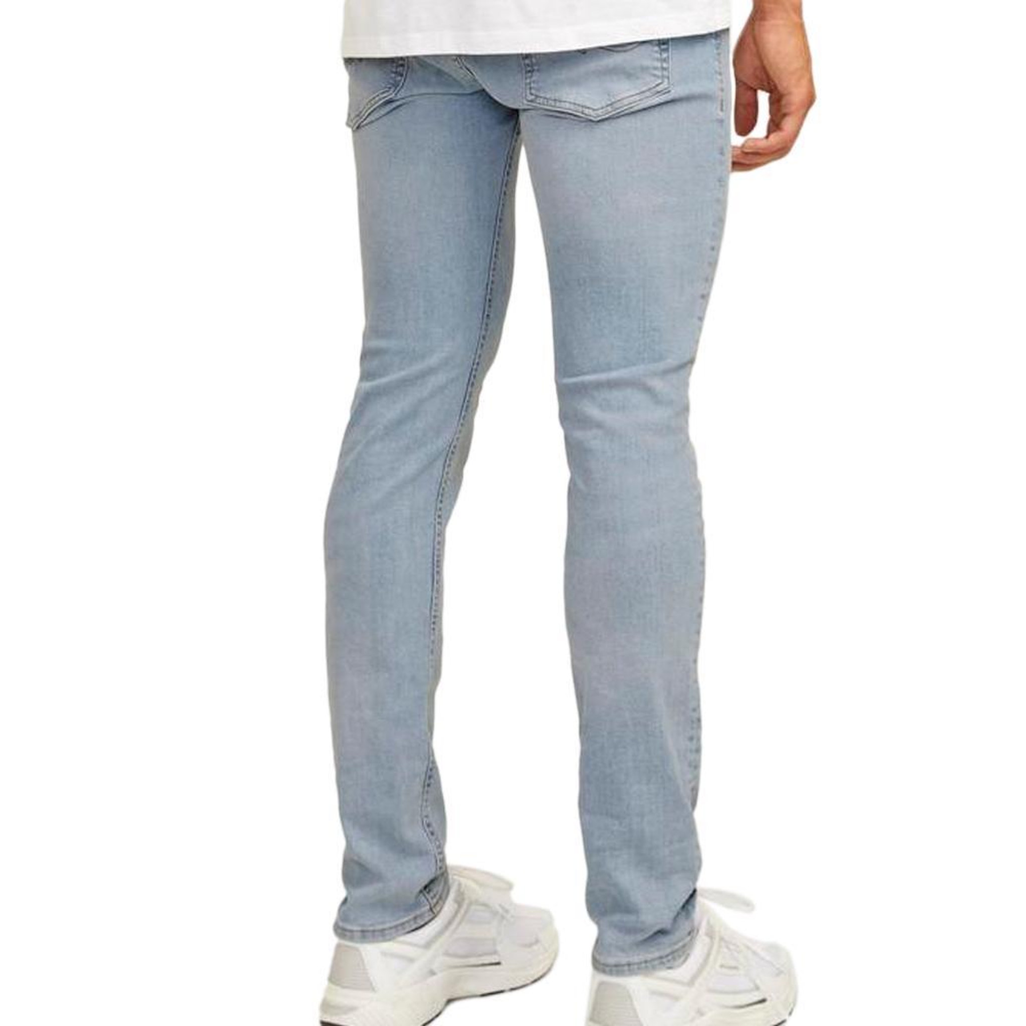 Voir la diapositive 2 : Jack & Jones Jean Bleu Clair Homme Jack & Jones Liam 12248523