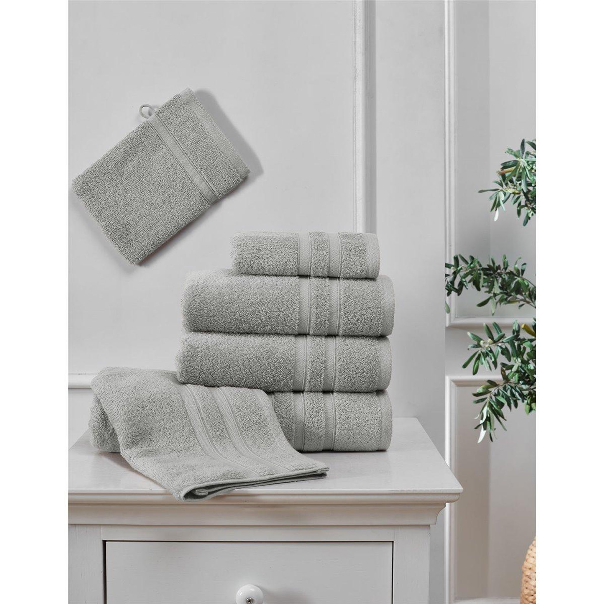 Voir la diapositive 5 : Sensei Maison Drap de bain en coton biologique 520 g/m² BIO ORGANIKA