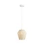 Voir la diapositive 4 : Paris Prix Lampe Suspension Déco  Lumi  27cm Blanc
