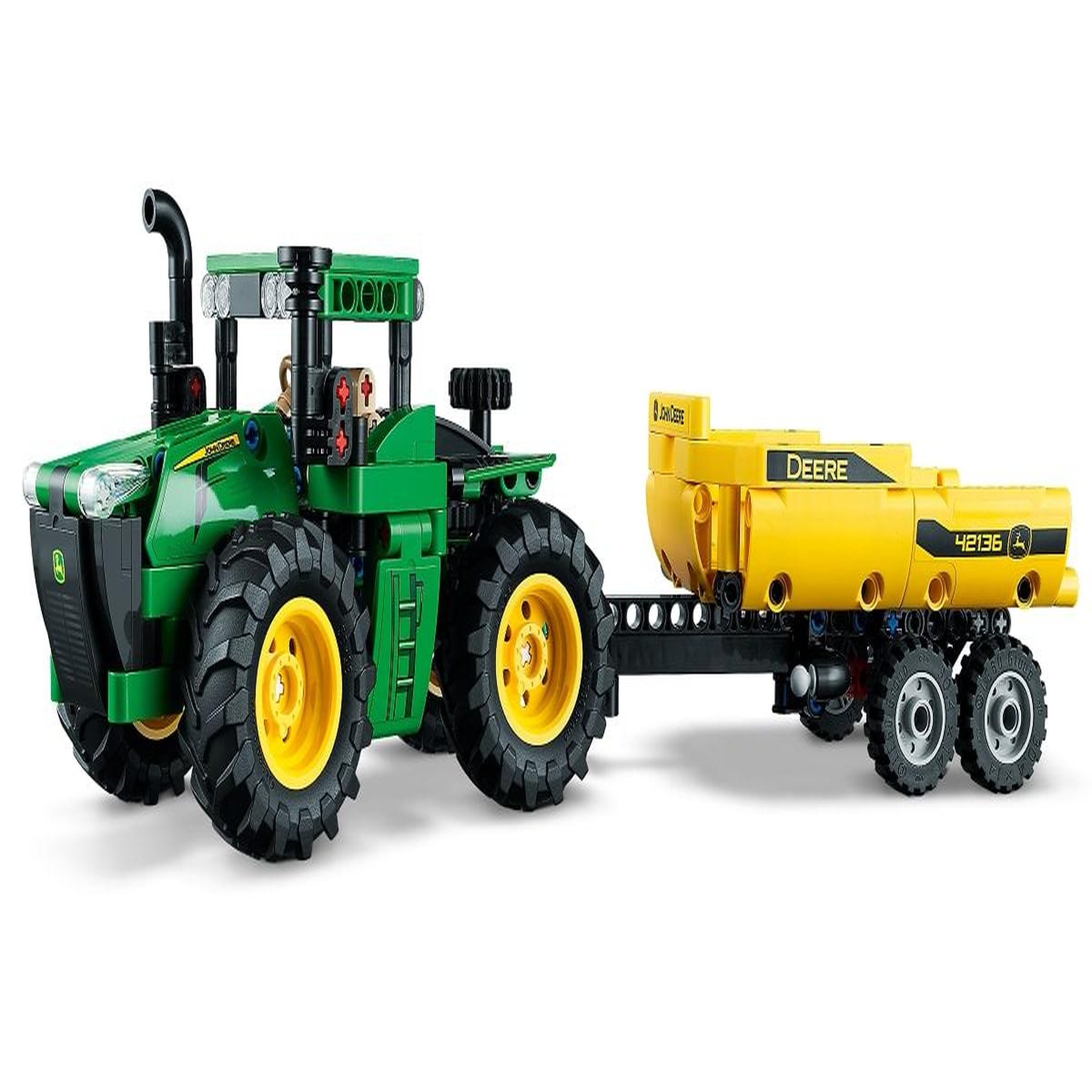Voir la diapositive 3 : LEGO Technic 42136 Tracteur John Deere 9620R 4WD