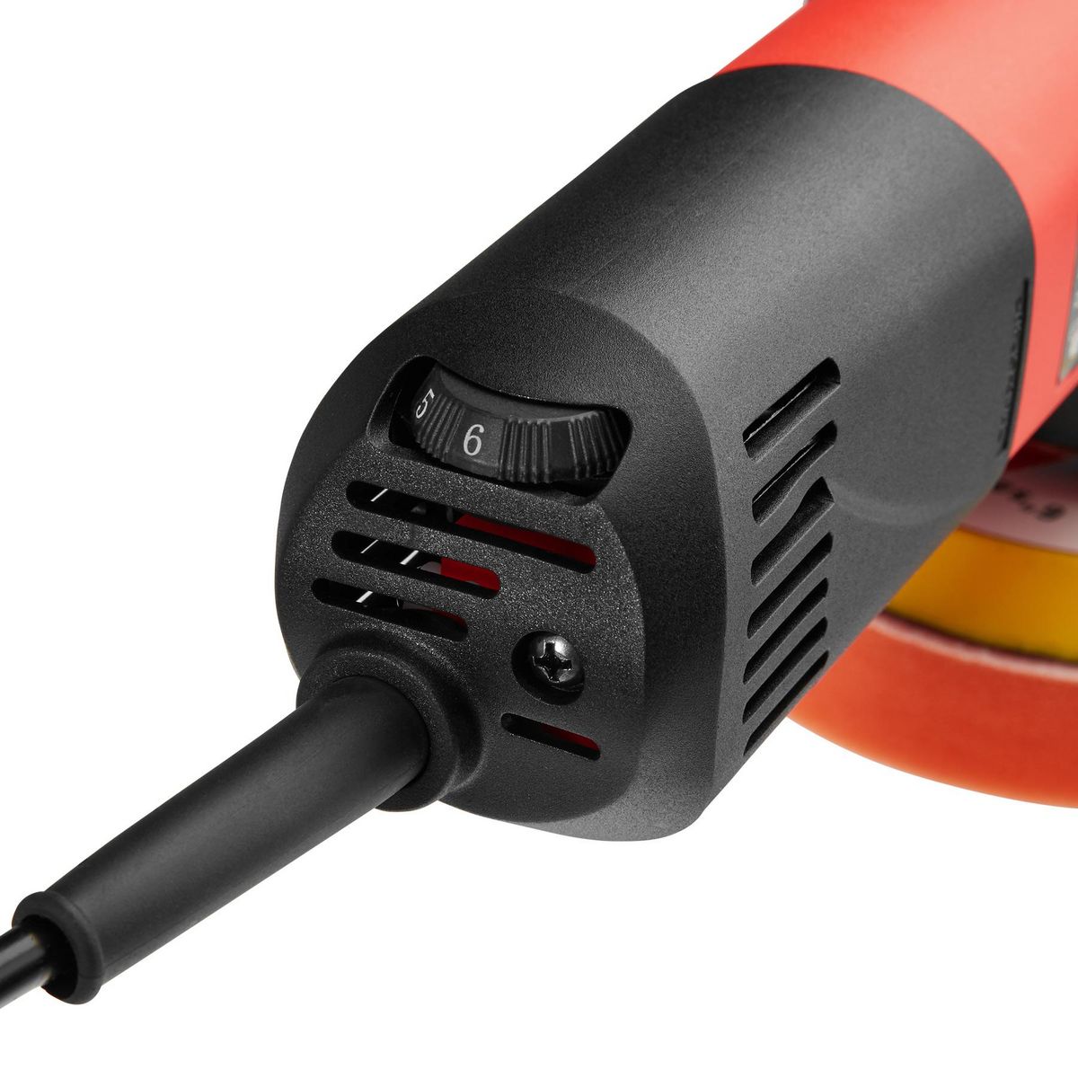 tectake Lustreuse Polisseuse Rotative avec accessoires 710 W rouge