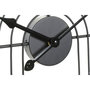 Voir la diapositive 2 : AAAAA Horloge Murale DKD Home Decor Noir Doré Métal Moderne 45 x 3 x 45 cm (2 Unités)