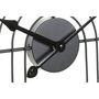 Voir la diapositive 2 : AAAAA Horloge Murale DKD Home Decor Noir Doré Métal Moderne 45 x 3 x 45 cm (2 Unités)