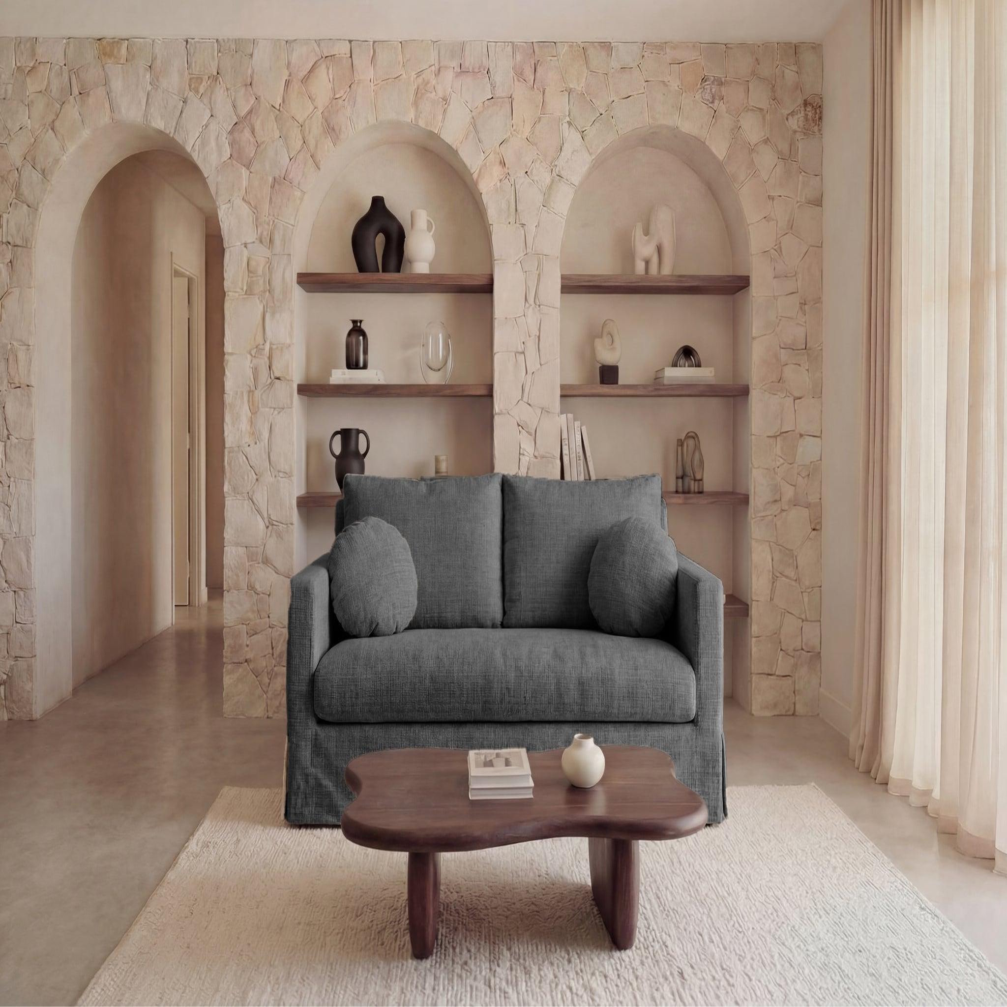 Voir la diapositive 3 : CASANOVA PARIS Leonie - tissu chenille déhoussable