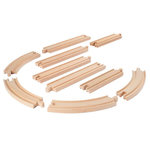 Eichhorn Eichhorn Train Tracks Tracks Playset, 10dlg. 100006403